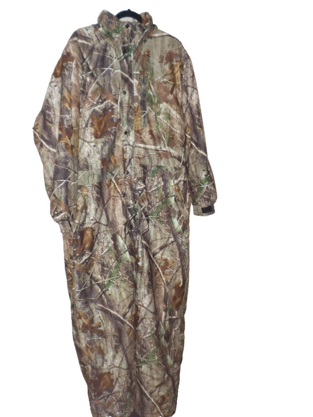 Cabela's Herter's Men's XL Tall Camo Insulated 1-Pc Hooded Hunting Coveralls